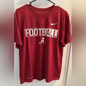 Nike Red Football T-Shirt